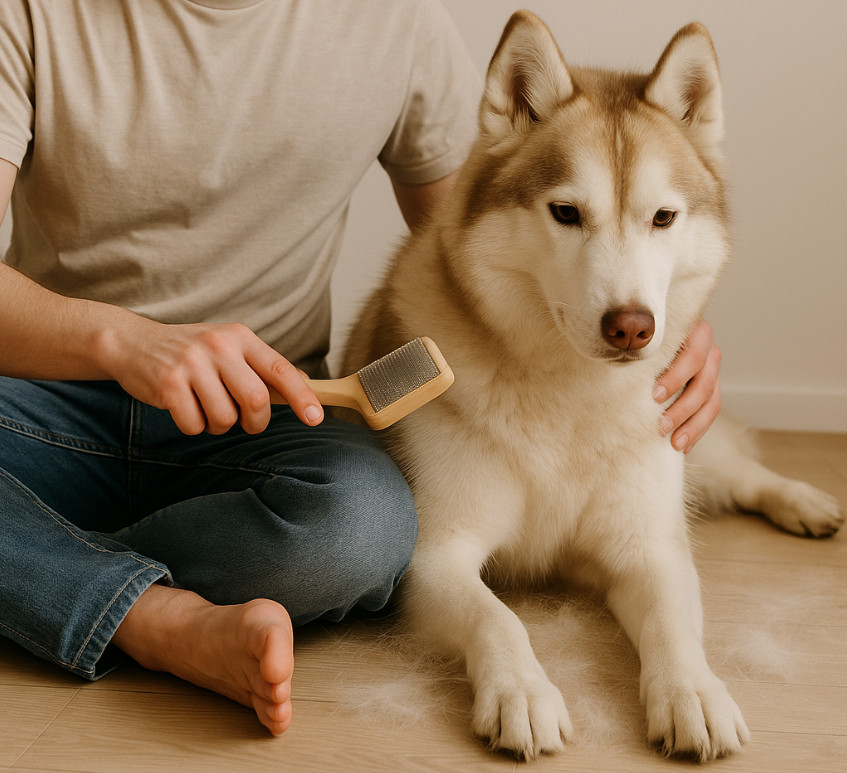 Regularne czesanie psa to podstawa zdrowej sierści