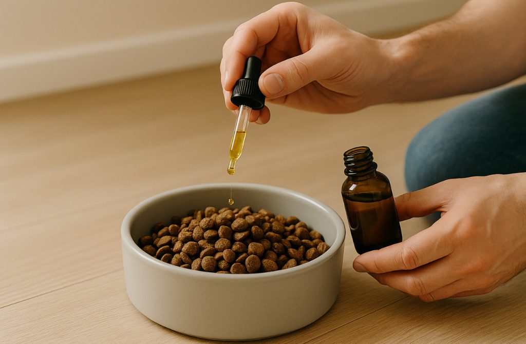 Dodawaj psu do jedzenia olej z Omega-3