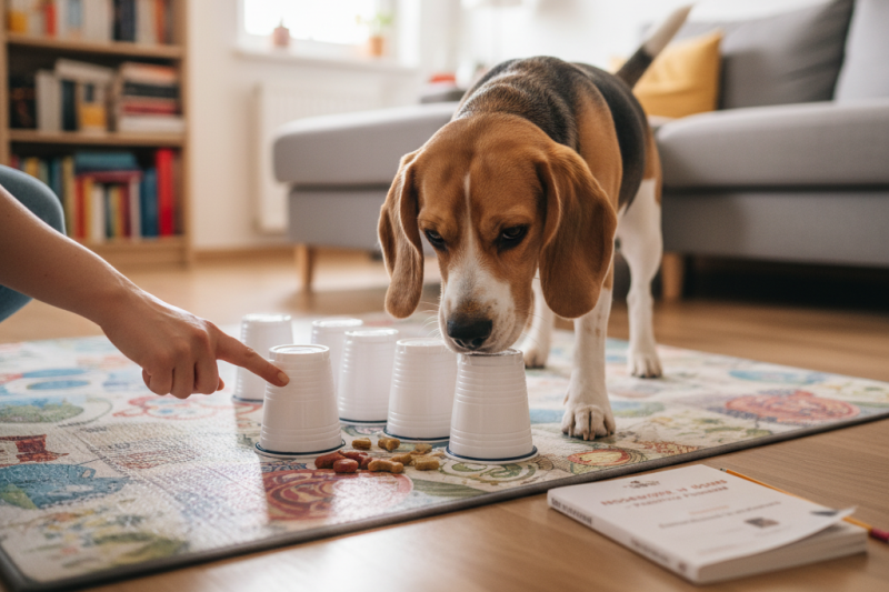 Jak zacząć trenować węch psa w domu? Trzy proste scenariusze ćwiczeń dla początkujących!