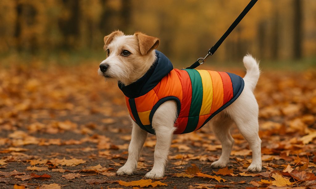 Małe pieski mogą marznąć w zimne dni